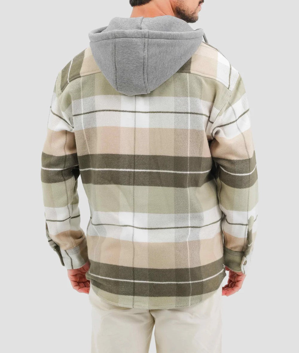 Checked Over Size Shirt